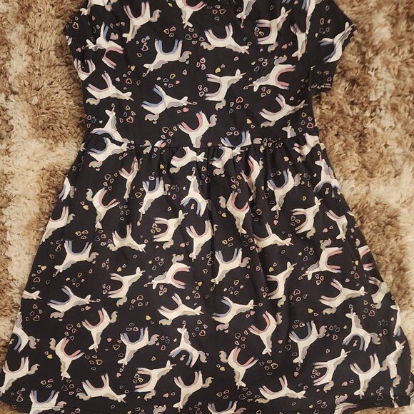 Girls Unicorn Dress - Picture 2 of 4